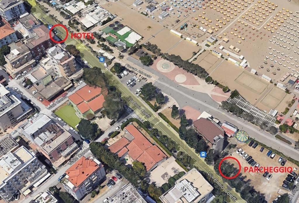 רימיני Hotel L&V מראה חיצוני תמונה
